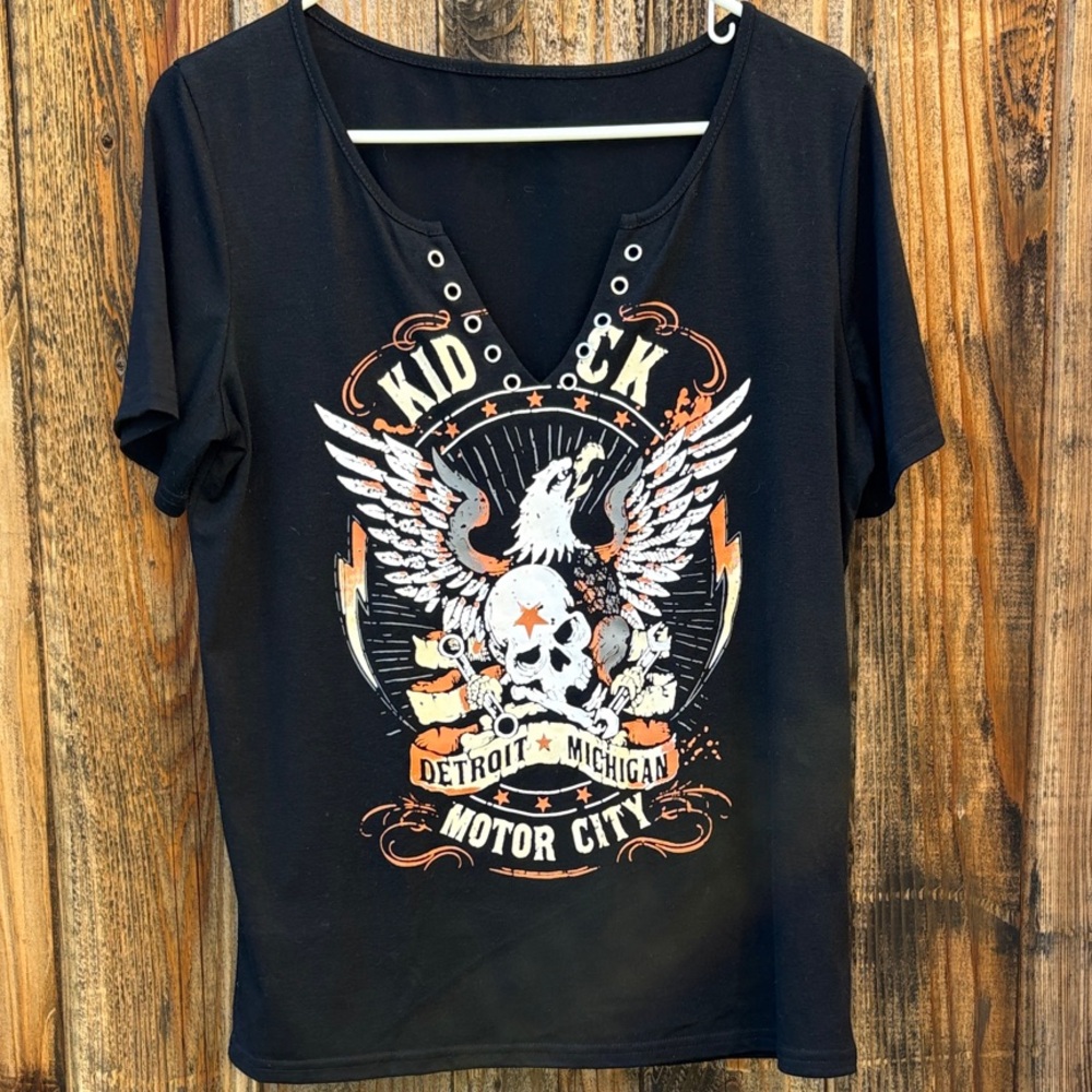 Kid Rock Black Graphic Tee